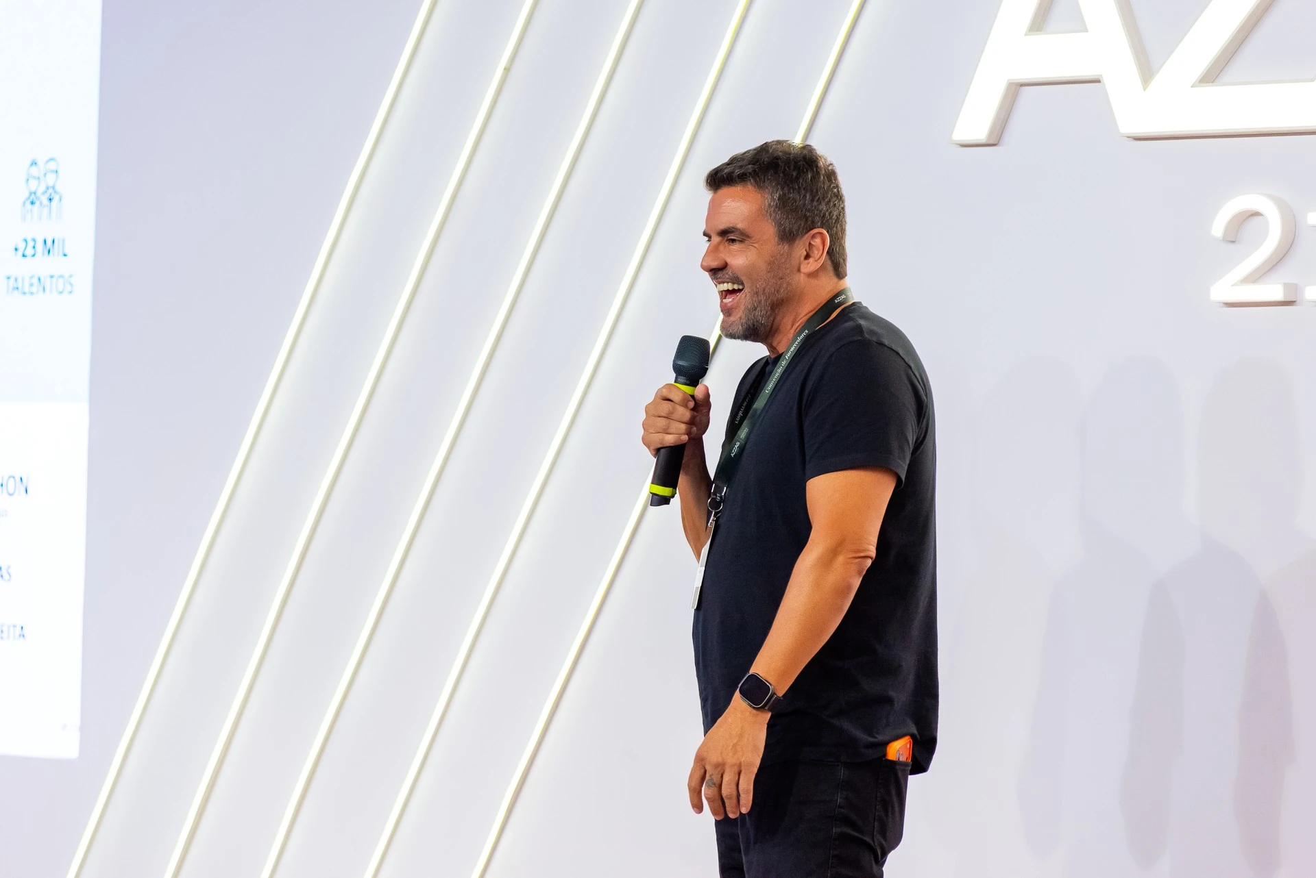 Palestra sobre inovação no setor de moda