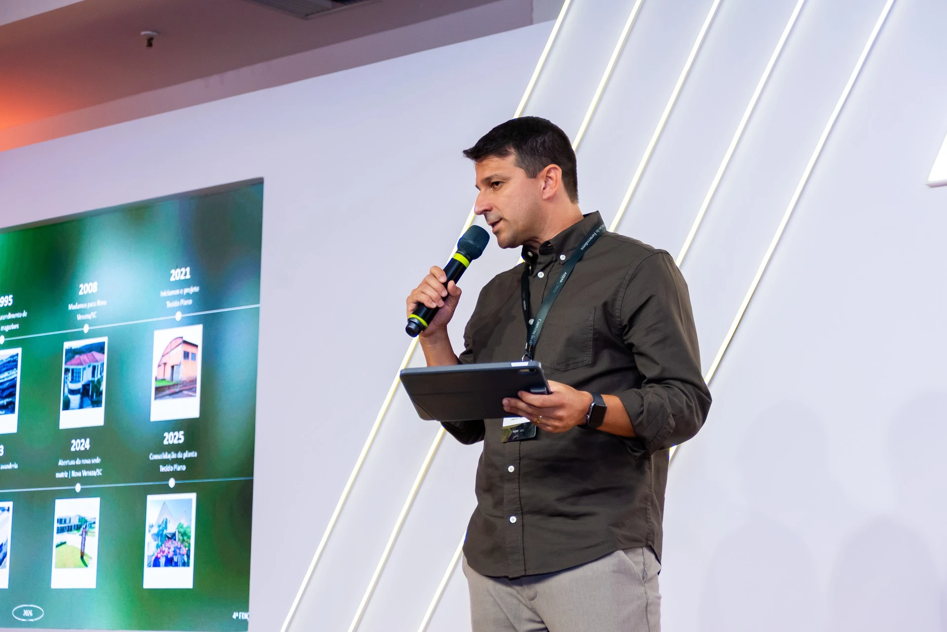 Apresentação de nova linha de produtos