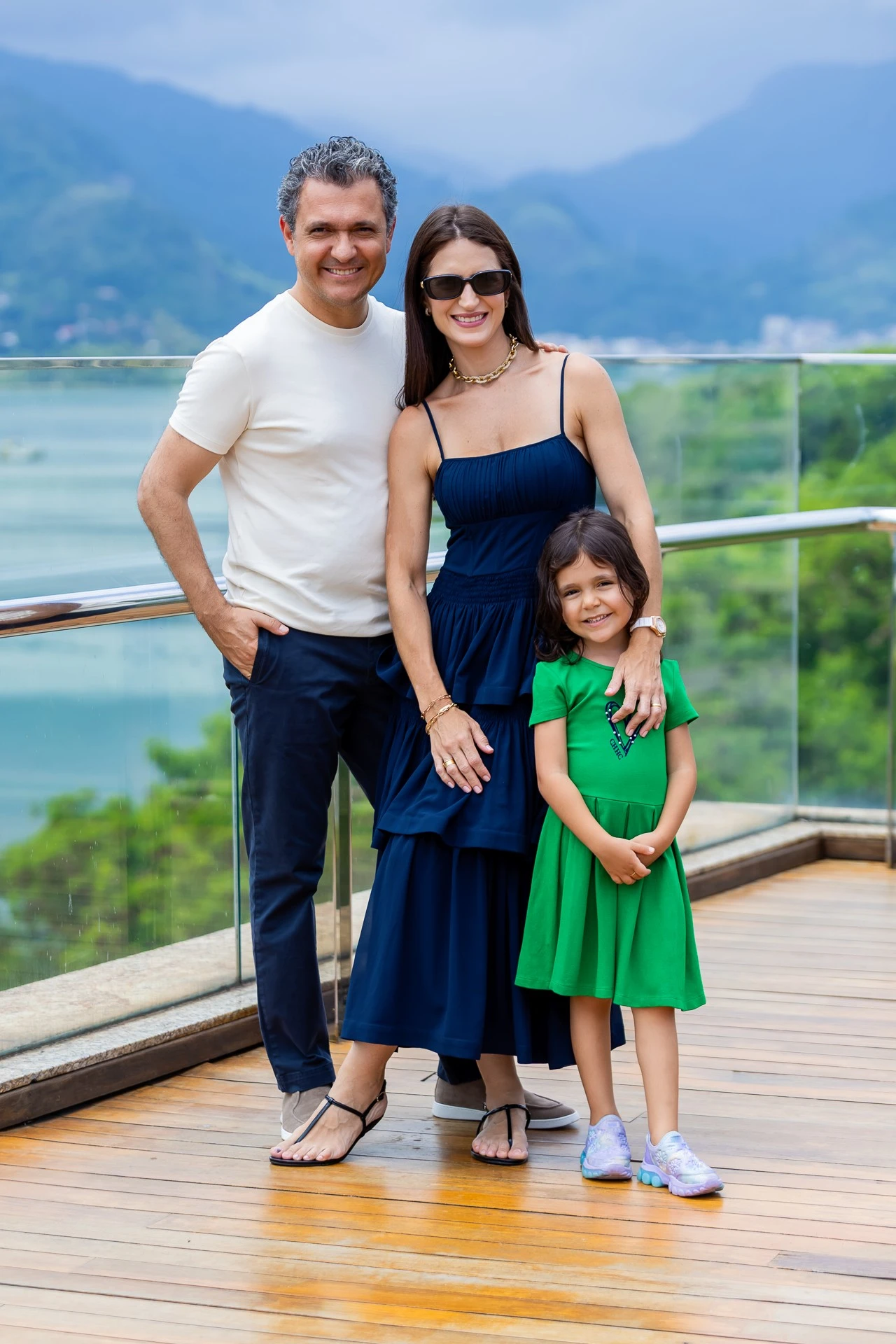 Majú, Arthur, Lulu e José Vicente